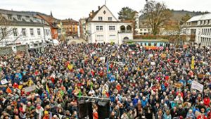 In Ettenheim gibt es  eine Kundgebung für Vielfalt und Demokratie