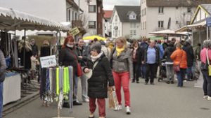 Ostermarkt in Blumberg: Zahlreiche Aussteller  beleben die Tevesstraße am 24. März