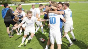 Weiß-blauer Jubel in Dornhan – die Meisterschaft ist fix
