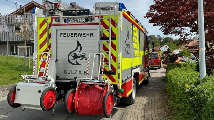 Feuerwehr Sulz: Gasgeruch alarmiert die Wehr