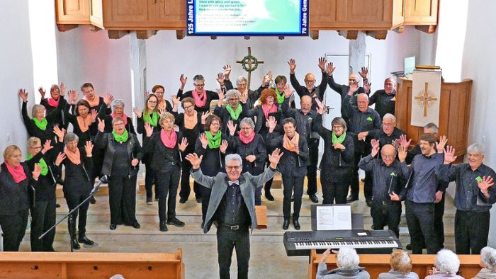 Der gemischte Chor feiert 70 Jahre