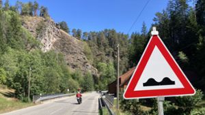 Felsberäumung: Straße in Tennenbronn gesperrt