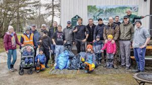 Angelsportverein Blumberg: Mitglieder befreien Umwelt von  Müll