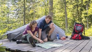 Wandern bei Blumberg: Vorfreude auf erstes Trekking-Camp