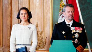 Dänemarks König Frederik X. und Königin Mary beim Besuch in Schweden. Foto: Ida Marie Odgaard/Ritzau Scanpix Foto/AP/dpa