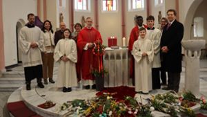 Renovierung in Nagold: Katholische Kirche   erstrahlt in neuen Farben