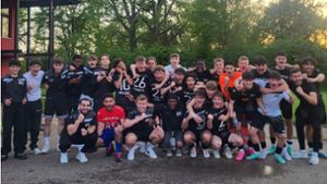 FC 08 Villingen Jugend: Die B-Junioren haben es geschafft: Die Meisterparty läuft