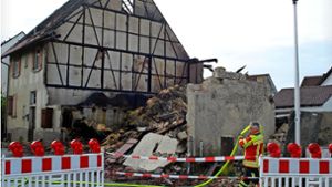 Feuer in Ergenzingen: Brand fordert mehrere 100 000 Euro Schaden