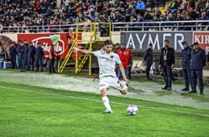 Umut Günes aus Harthausen spielt in der Türkischen Liga. Foto: Teoman Eris