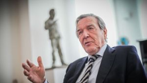 Der ehemalige Bundeskanzler Gerhard Schröder ist Anfang des Monats 80 Jahre alt geworden. Foto: Michael Kappeler/dpa