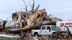 In dem US-Bundesstaat Nebraska haben gleich mehrere Tornados schwere Schäden angerichtet. Foto: Nikos Frazier/Omaha World-Herald/AP/dpa