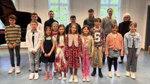 Musikschule Wildberg: Debüt und Abschied bei der Talentbühne